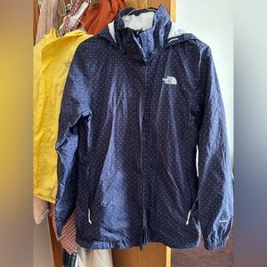 The North Face rain jacket